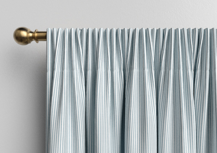 Nautical Stripes, Blue Sails - Made to Measure Curtains - Image 9